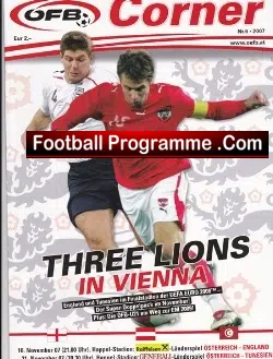 Austria v England 2007