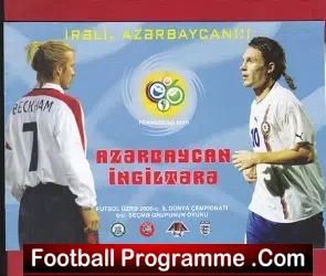 Azerbaijan v England 2004