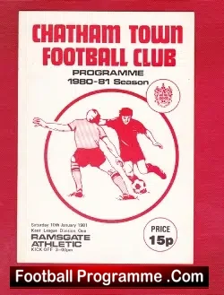 Chatham Town v Ramsgate 1981