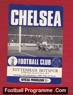 Chelsea v Tottenham 1970