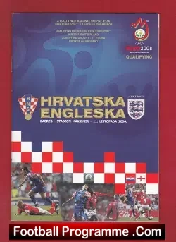 Croatia v England 2006