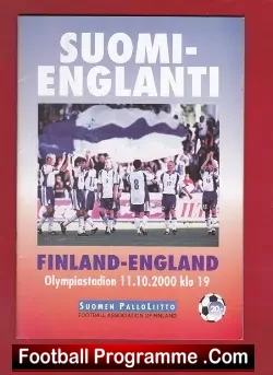 Finland v England 2000