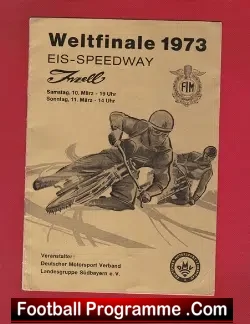 Germany EIS Speedway Final 1973