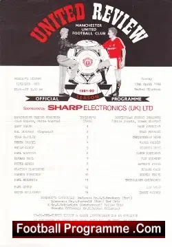 Manchester United v Nottingham Forest 1992 – Reserves Match