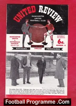 Manchester United v Tottenham 1963