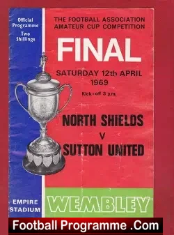 North Shields v Sutton United 1969 – Amateur Cup Final
