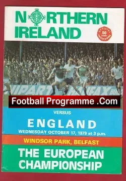 Northern Ireland v England 1979