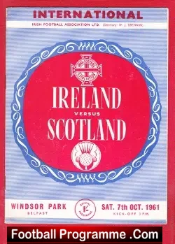 Northern Ireland v Scotland 1961