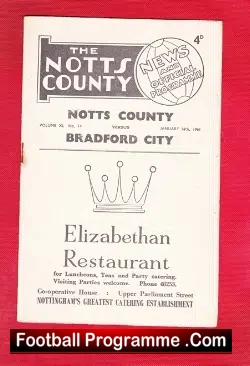 Notts County v Bradford City 1961 – to clear