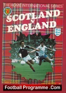 Scotland v England 1978
