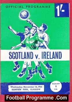Scotland v Northern Ireland 1966
