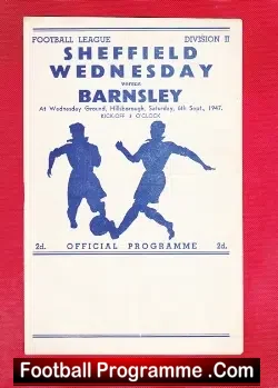 Sheffield Wednesday v Barnsley 1947