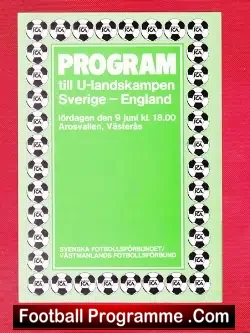 Sweden v England 1980s – Sverige