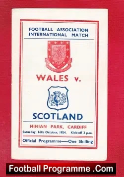 Wales v Scotland 1954