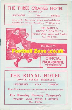 Barnsley v All Stars X1 1957