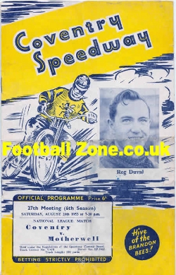 Coventry Speedway v Motherwell 1952