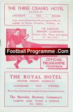 Barnsley v All Stars XI 1957