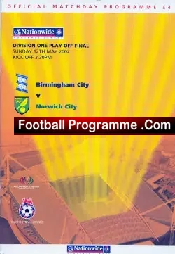 Birmingham City v Norwich City 2002 – Play Off Final