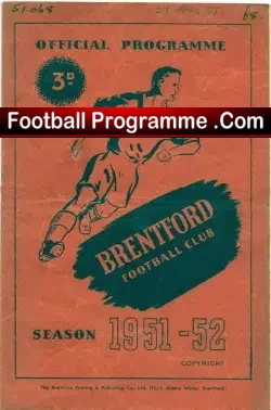 Brentford v Everton 1951