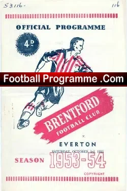 Brentford v Everton 1953