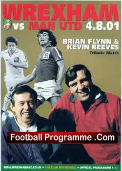 Brian Flynn & Kevin Reeves Testimonial Wrexham 2001 – Beckham