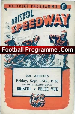 Bristol Speedway v Belle Vue 1950
