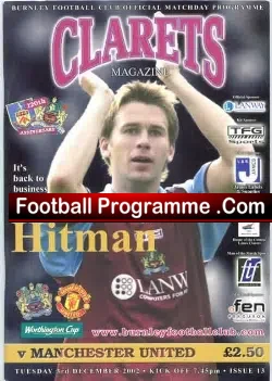 Burnley v Manchester United 2002