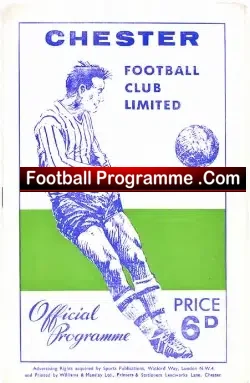 Chester v Halifax Town 1966