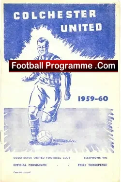 Colchester United v Norwich City 1960