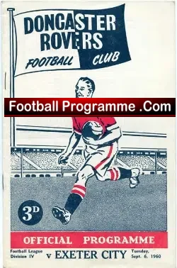 Doncaster Rovers v Exeter City 1960