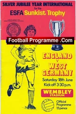 England v Germany 1977 – Wembley School Boys
