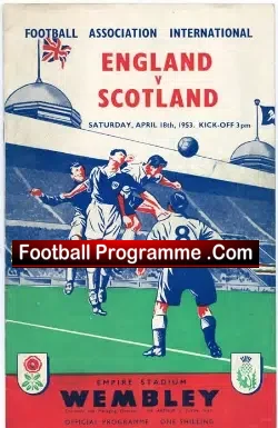 England v Scotland 1953