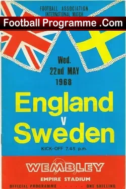 England v Sweden 1968 – Colin Bell Alex Stepney debut