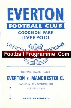 Everton v Manchester City 1959