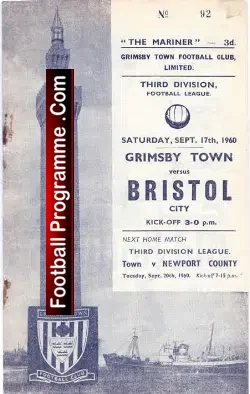 Grimsby Town v Bristol City 1960