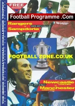 Ibrox Tournament 1994 – Manchester United Rangers Newcastle