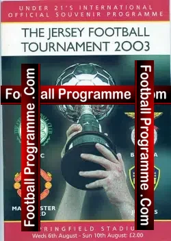 Jersey Tournament Manchester United 2003 – Celtic + Benfica