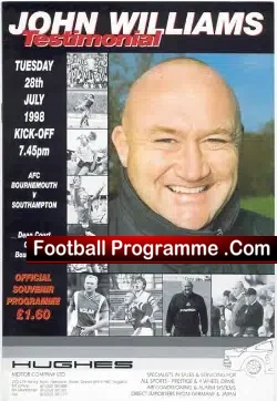 John Williams Testimonial Benefit Match Bournemouth 1998