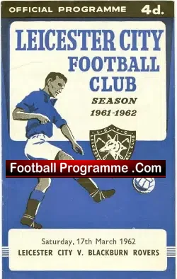 Leicester City v Blackburn Rovers 1962