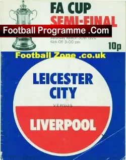 Leicester City v Liverpool 1974 – FA Cup Semi Final