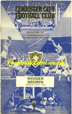 Leicester City v Werder Bremen 1967 – Filbert Street