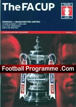 Manchester United v Arsenal 2004 – FA Cup Semi Final