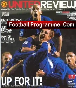 Manchester United v Aston Villa 2002