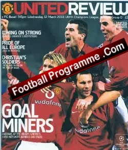 Manchester United v Basel 2003