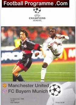 Manchester United v Bayern Munich 1998