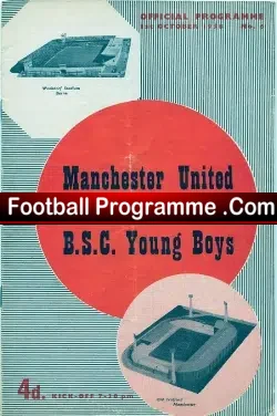 Manchester United v BSC Young Boys 1958 – Switzerland