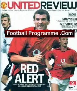 Manchester United v Chelsea 2002 – League Cup