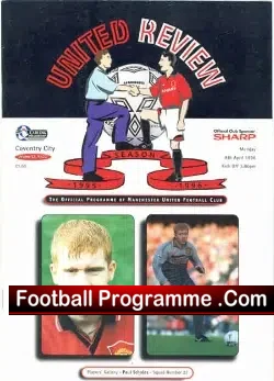 Manchester United v Coventry City 1996