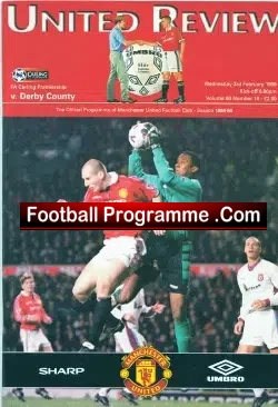 Manchester United v Derby County 1999