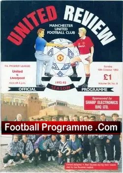 Manchester United v Liverpool 1992